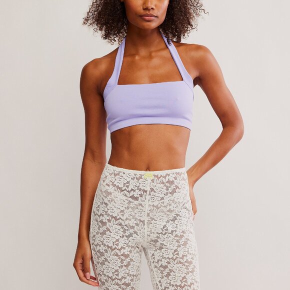 Free People Other - NWT Free People Margot Seamless Halter Bralette - Lavender - XS/S
